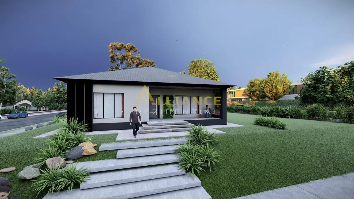 Casa parter moderna | 95 mp utili | 356 mp teren | Incalzire in pardoseala - foto 1
