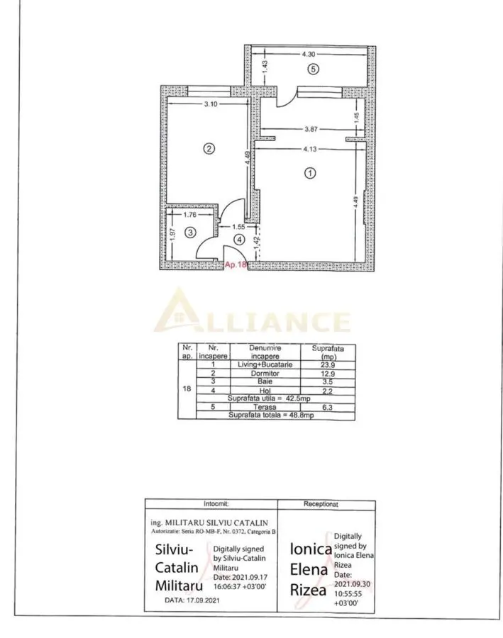 Apartament 2 camere Popesti Leordeni 10 min metrou - foto 9