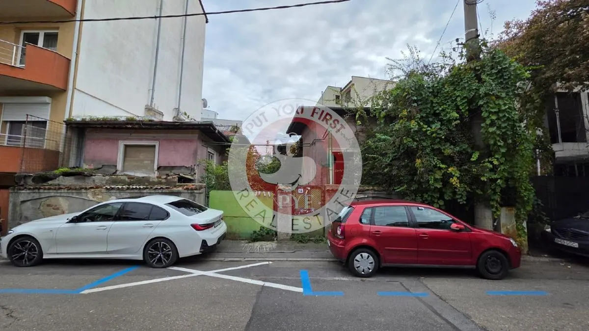 Dorobanti | Teren cu casa demolabila | 253mp | 16m deschidere | B13070 - foto 1