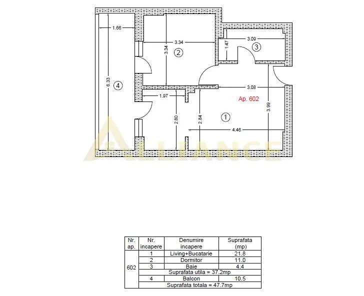 Apartament mobilat la Metrou Berceni, strada Biruintei - foto 7
