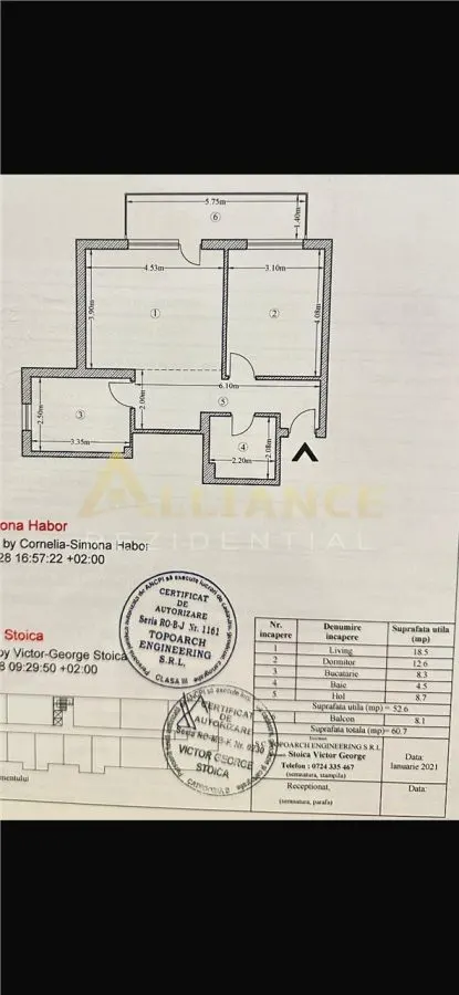Metrou Berceni,  2 camere 61 mp cu loc de parcare - foto 24