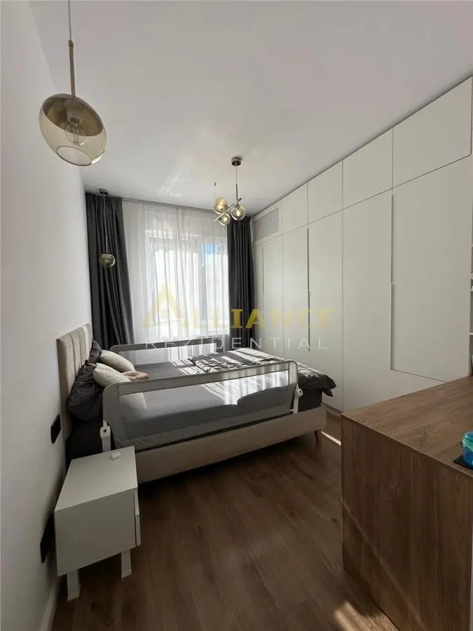 APARTAMENT LUX 2 camere MOBILAT cu GRADINA bloc NOU - foto 12