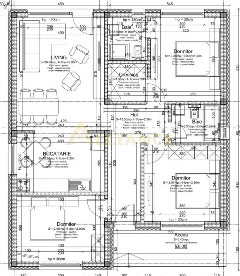 Casa de vanzare–TEREN 440mp–4 camere mari–Proiect modern - foto 2