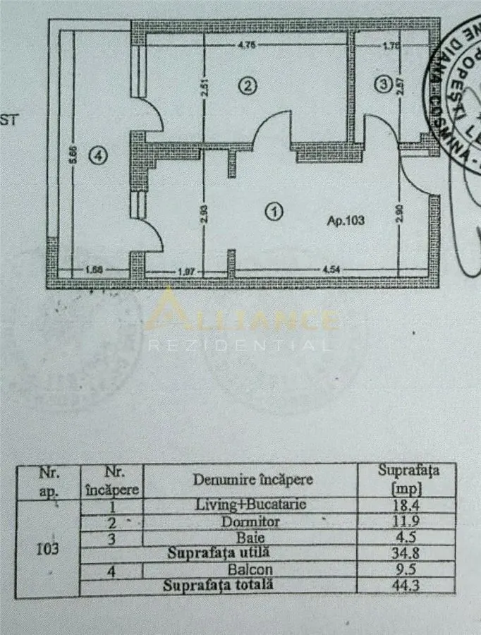 Apartament 2 camere tip studio 10 minute metrou - foto 21