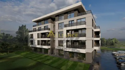 Apartament 2 camere etaj 1, incalzire in pardoseala, proiect nou - foto 1