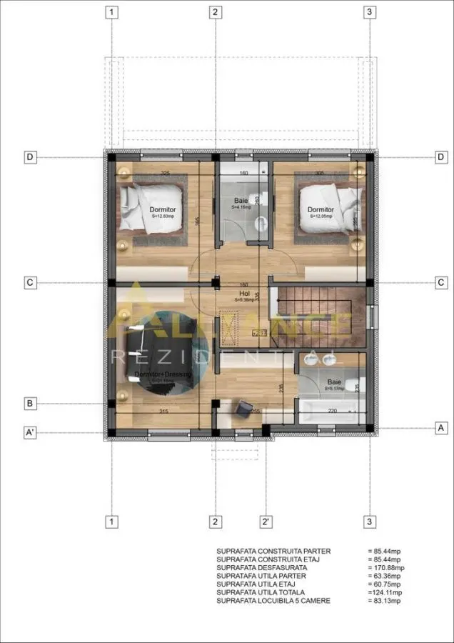 || Cel mai EXCLUSIVIST proiect || 5 camere - 5 minute fata de statia de metrou T.A - foto 5