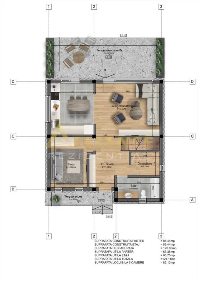 || Cel mai EXCLUSIVIST proiect || 5 camere - 5 minute fata de statia de metrou T.A - foto 7