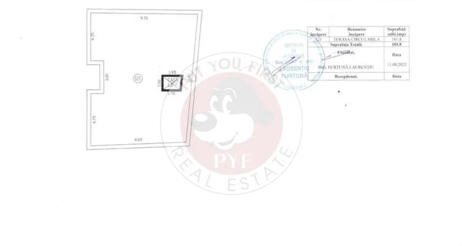 Penthouse Polona | 2 camere | Lux | 120mp terasa | B13014 - foto 8