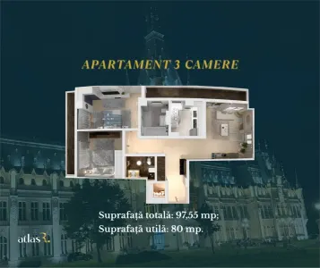 Apartament 3 camere | Intabulat | 88 mp | 154.039 euro | Comision 0 - foto 10