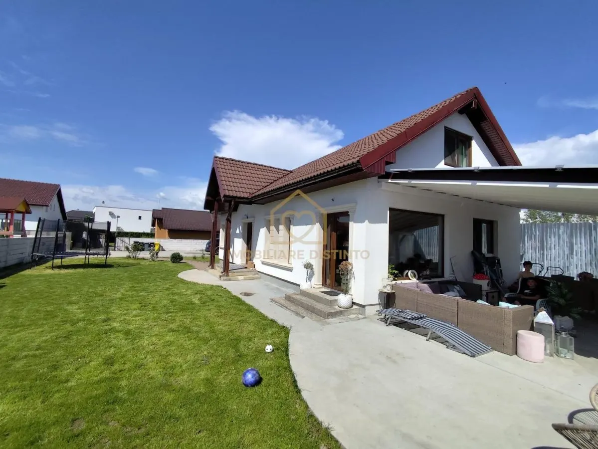 Casa P+M+T utilata si mobilata in Mocira, cartierul nou - foto 1