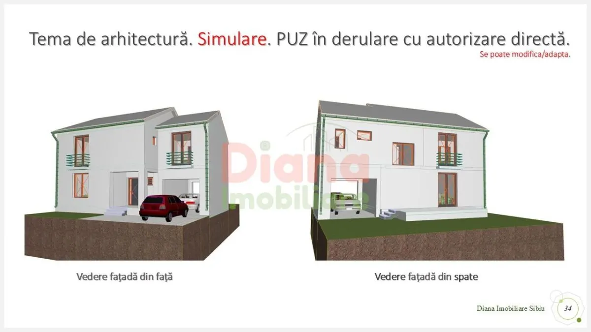 Vând teren intravilan pentru casa TA în Sibiu, str Viile Sibiului. - foto 10