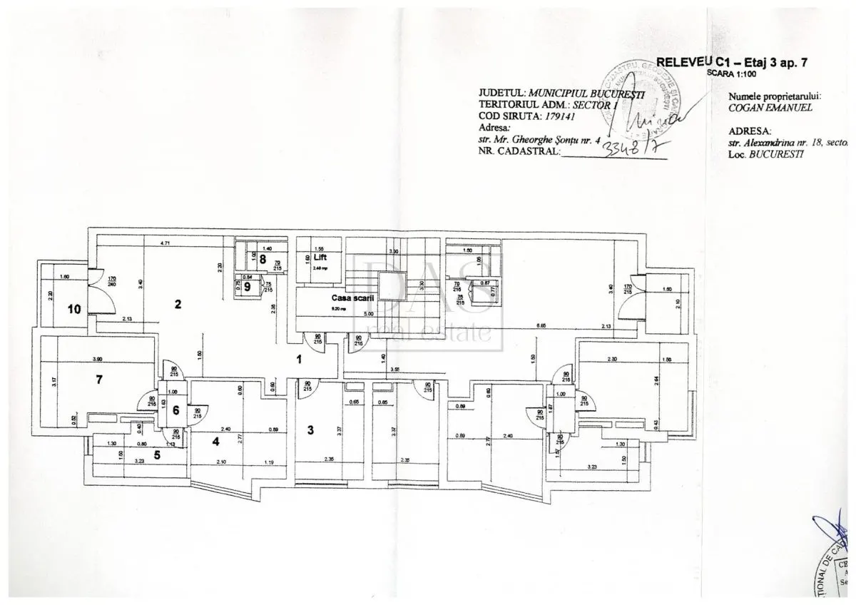 Apartament 3 camere, Aviatorilor, Arcul de Triumf, bloc boutique 2002 - foto 17