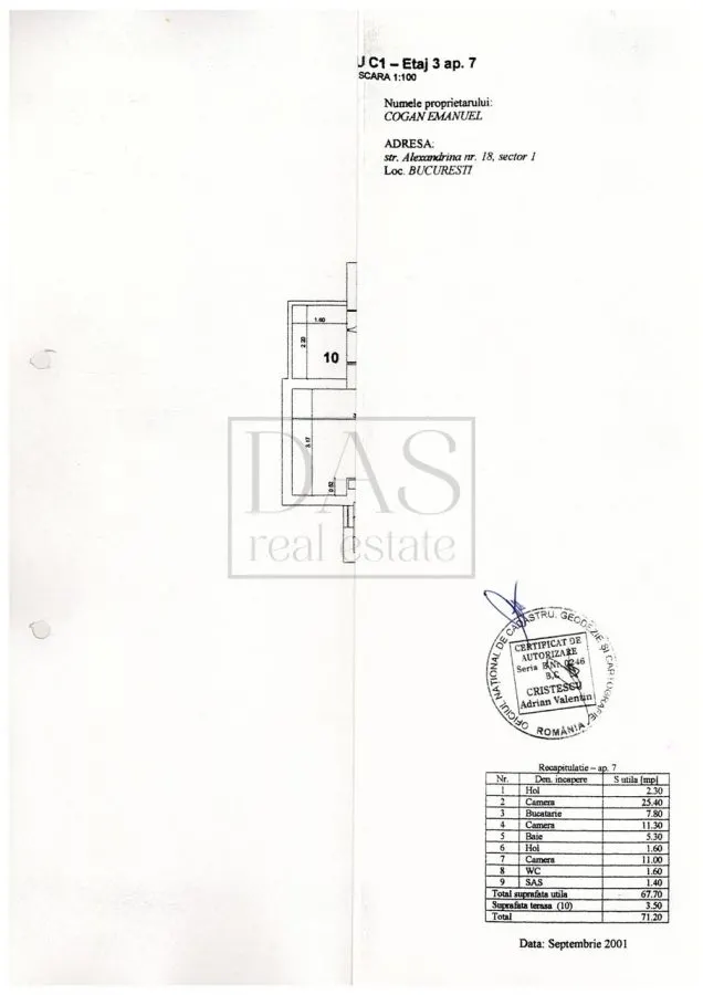Apartament 3 camere, Aviatorilor, Arcul de Triumf, bloc boutique 2002 - foto 18