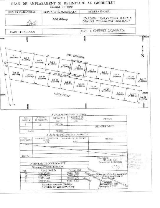 Vanzare teren intravilan I Ciorogarla-Centura Bucuresti I 500mp I Comision 0% - foto 5