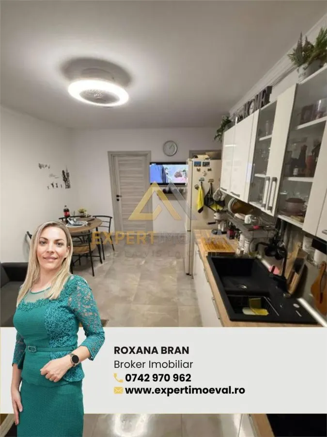 VAND APARTAMENT 3 camere bloc nou 54 mp utili - foto 1