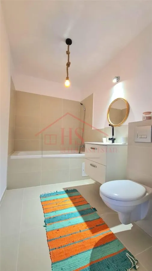 Apartament cu 2 camere, nou, finisat si mobilat. Zona Cetatii Floresti - foto 9