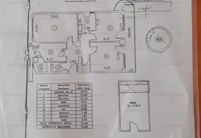 Tineretului-Calarasi Etaj 1 decomandat 3 cam conf.1, 88 mp - foto 10