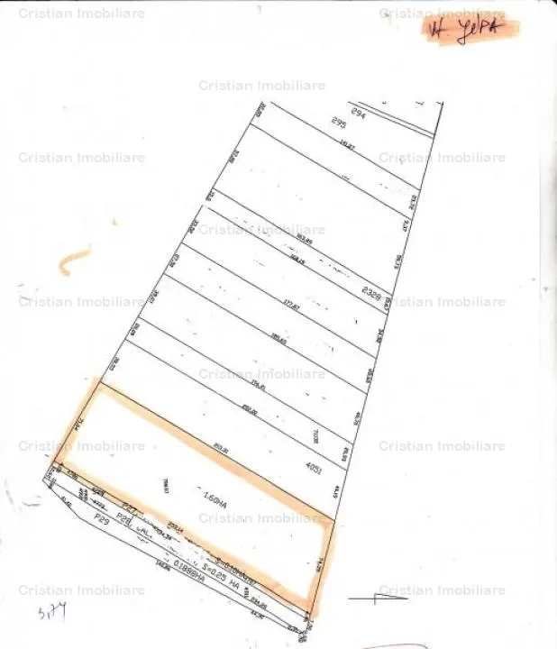 Teren intravilan zona Varsatura 16.000 mp , 11 euro/mp - foto 1