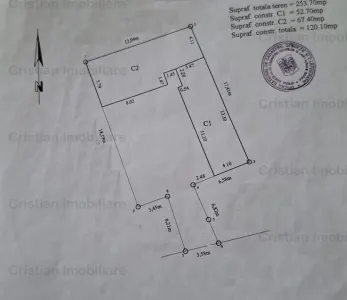 Teren 280mp +Casa batraneasca zona Dorobanti - C.Galati - foto 2