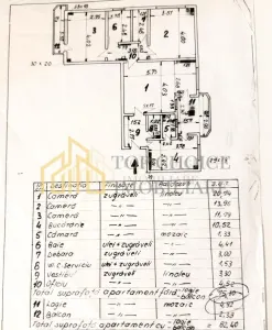 3 CAMERE SPATIOS AVIATIEI - 4/4 - 2 BAI - BLOC 1987 - foto 19