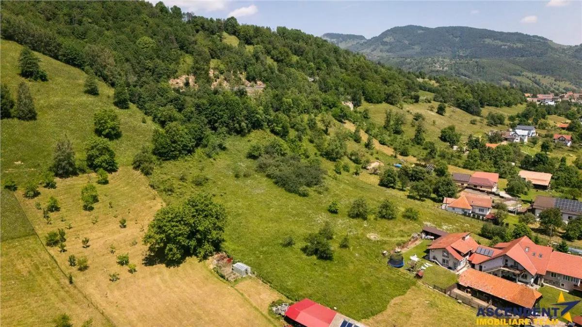 FILM!View superb catre munti,teren pretabil constructie Hotel,4.400 mp, Moieciu de Jos, Bran - foto 9