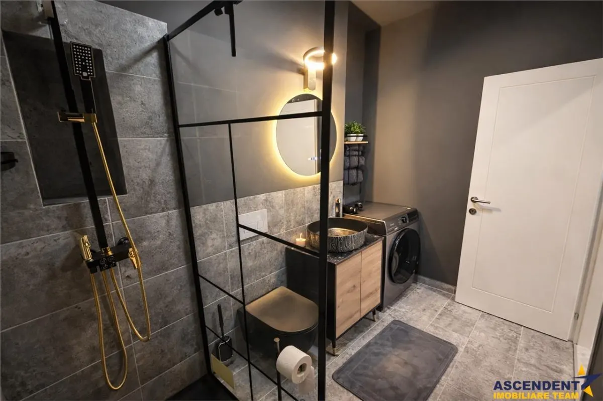 FILM!Boutique LUX, terasa cu view, design de colectie,dotari smart,mobilat, accesorizat, Tudor, Targu Mures. - foto 6