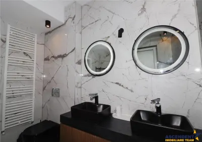 Penthouse Qualis Tractorul Brasov,terasa panoramica,3 balcoane,ales echipat - foto 11