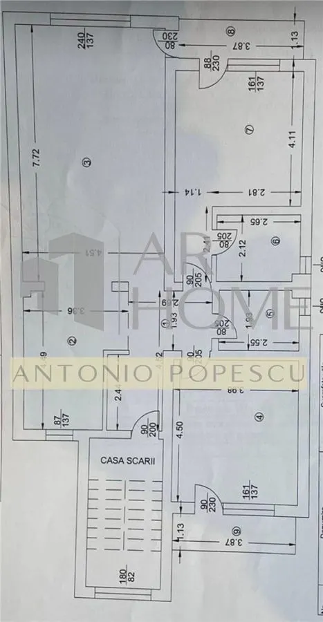 Apartament 3 camere, bloc 2017, in Ploiesti, zona Bd. Castanilor. - foto 7