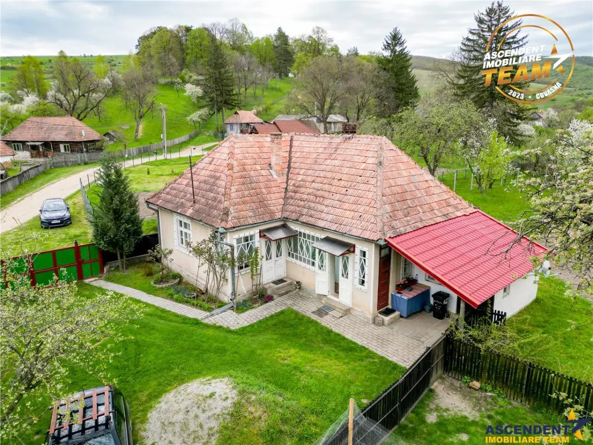 Casa cu farmec rustic + teren privat de 3.315 mp, Borosneul Mic, Covasna - foto 22