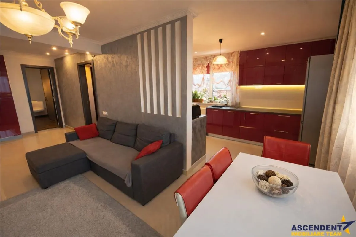 3 camere,panoramic,75 mp,mobilat,terasa, lift,parcare,Unirii,Targu Mures,Digului - foto 10