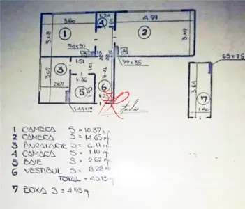 Vanzarea apartament 2 camere Floreasca, centrala proprie - foto 1
