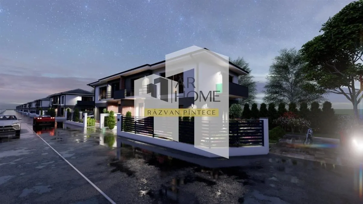 Vile de lux, P+1E, 4 camere, teren 230 mp, Paulestii Noi - foto 16