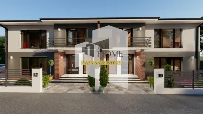 Vile de lux, P+1E, 4 camere, teren 230 mp, Paulestii Noi - foto 9