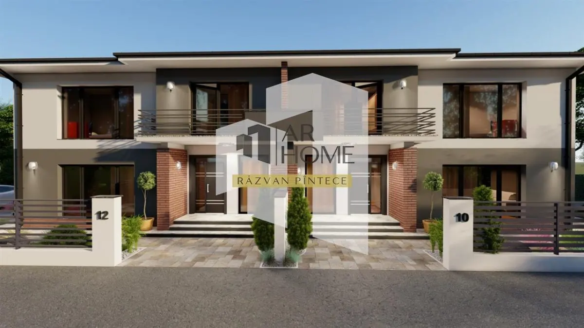Vile de lux, P+1E, 4 camere, teren 230 mp, Paulestii Noi - foto 9
