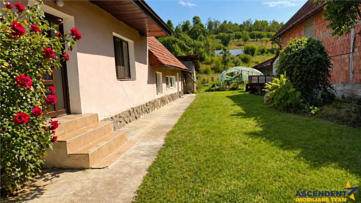 Farmecul unei case sasesti,1.500mp domeniu propriu,fantana,Persani,Brasov - foto 7