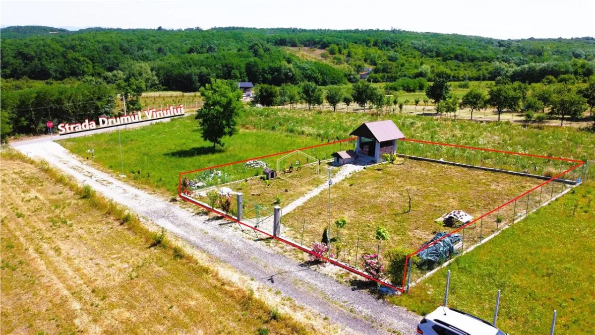 VIDEO | ?? Loc pentru casa, cabana sau cazare turistica in Ardud | Vedere de vis spre Satu Mare si padure - foto 1