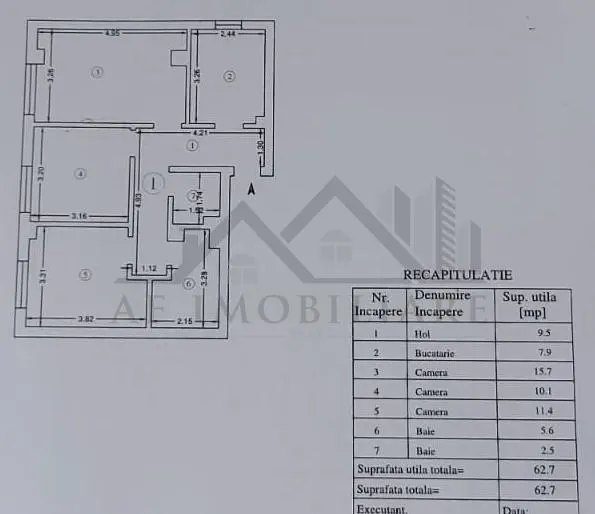 Apartament 3 camere Panoramic Residence - capat CUG - foto 2