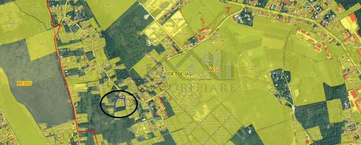 Viticultori Copou teren 4000mp (6loturi)cu Puz realizat - foto 2
