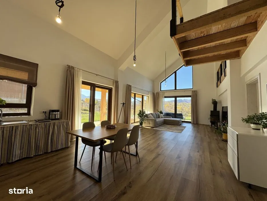 Vila cu panorama verde, teren de 500 mp, Sohodol-Bran, Brasov - foto 21