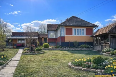 Tur 3D! Casa traditionala+ domeniu de 4.300 mp,livada,anexe:refugiu apreciabil Craiesti, la 28 km de Targu Mures. - foto 3