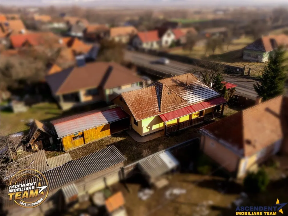 3D&FILM! Casa cu 3 camere,1.800mp teren, facilitati apreciabile, langa Targu Secuiesc - foto 14