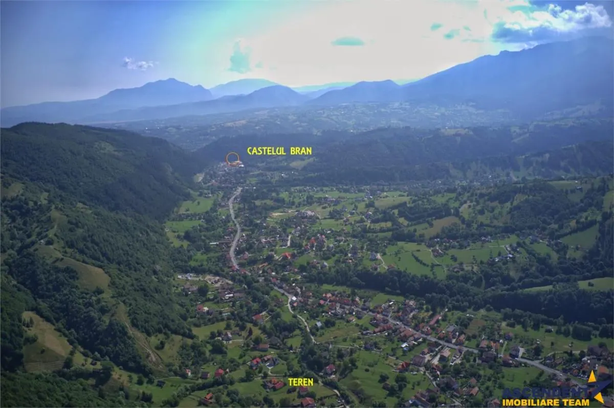 5.000 mp, 2 loturi, aria Castelul Bran, Brasov - foto 1