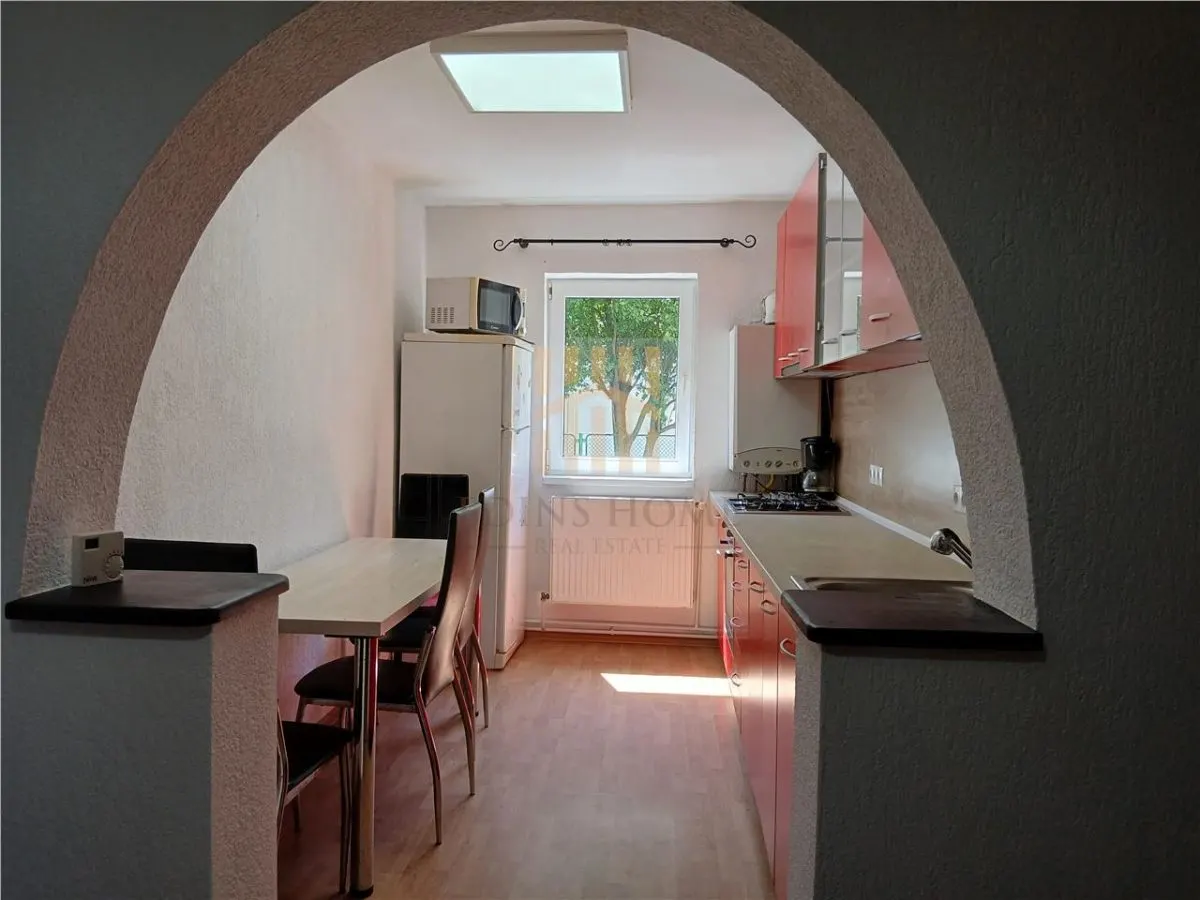 Apartament de inchiriat in Sibiu-3 camere ,parter, spatiu verde la bloc-Vasile Aron - foto 3