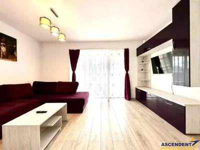 Apartament 3 camere, mobilat și utilat modern, loc parcare,  vedere spre munți,  Kasper, Tractorul, Brasov - foto 1