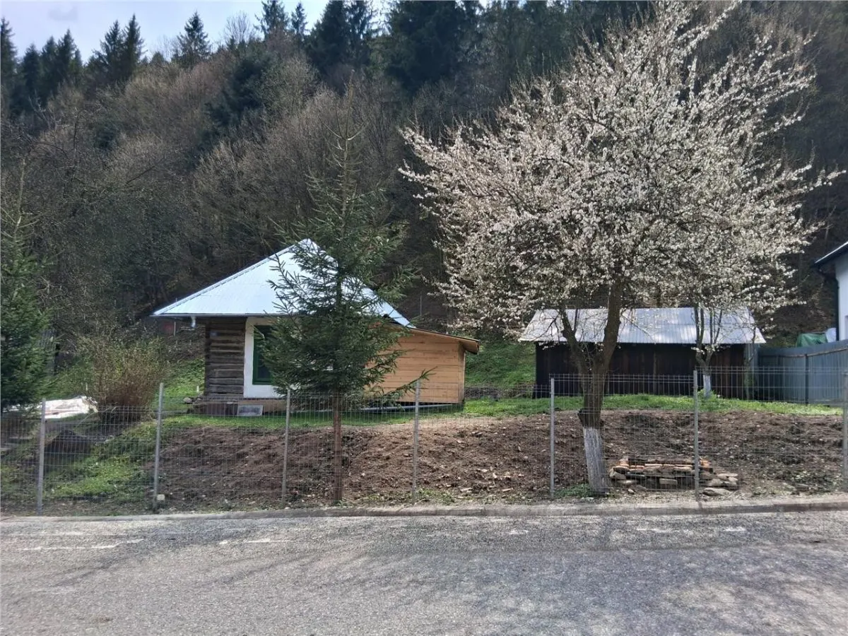 Casa din lemn si teren intravilan, Izvorul Muntelui, Neamt - foto 2