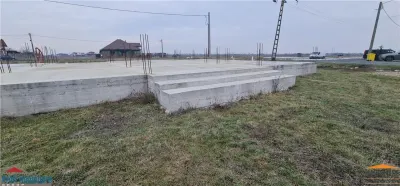 Teren -Fundatie pt. Casa noua Parter 228mp in constructie -Livada - foto 15