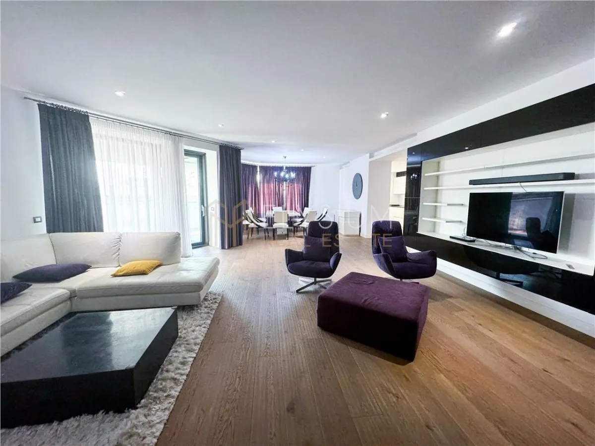 Apartament cu 4 camere de inchiriat Cortina Residence Herastrau - foto 3
