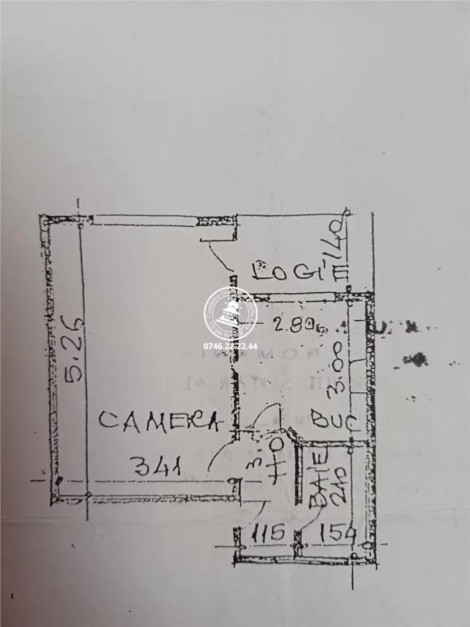 Apartament 1 camera, Tatarasi, etajul 1 - foto 1