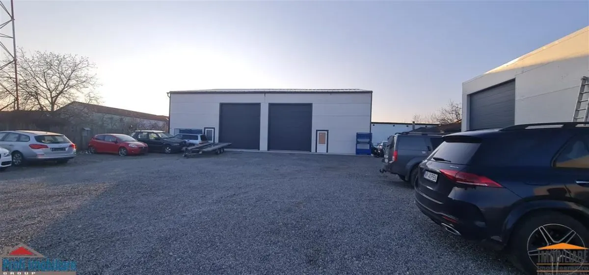Hala noua langa A1 pe artera principala 360mp acces TIR  in interior - foto 1