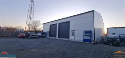 Hala noua langa A1 pe artera principala 360mp acces TIR  in interior - foto 3